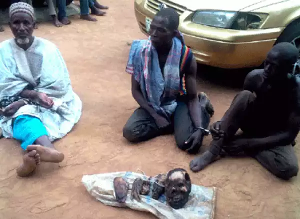 Politicians buy human parts from me, says suspect (photo)